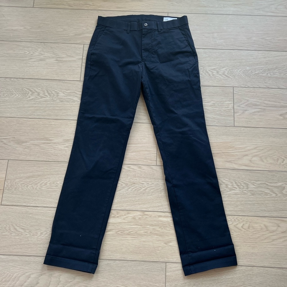 GAP Navy Blue Dress Pants | Straight Fit